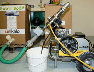 Ponçage et projection de peinture : oui à la mécanisation !